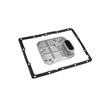 Imagem de Hihaha Kit de filtro de transmissão automática A44DE CVT Filtro refrigerador de óleo Kit de junta de panela de óleo adequado para Suzuki Grand Vitara 2009-2013 Nº 2657065D10 - Pacote com 2 materiais