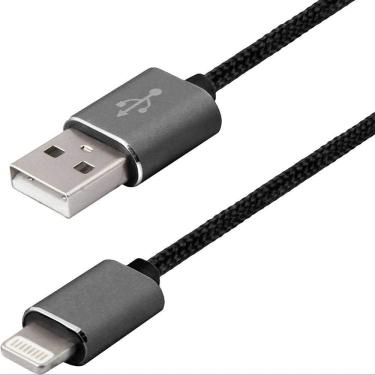 Imagem de  Cabo Lightning 3m Premium Easy Mobile Preto