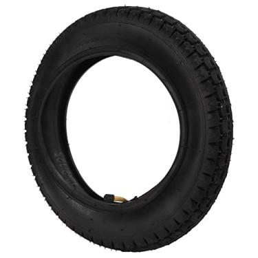 Imagem de Pneu de Bicicleta Elétrica Akozon - Conjunto de Pneus e Câmara de Ar 12 1/2 X 2 1/4 Com Haste de Válvula Angular - de, Durável e Seguro para Scooters e Bicicletas