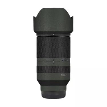 Imagem de F/2.8 70-180 2.8 Lente de Câmera Revestimento Película Protetora Decalque Corpo Decalque Anti-Riscos Acessórios para Tamron 70-180mm F2.8 Di LLL VXD adequado para Sony Mount Camera (Couro Verde)