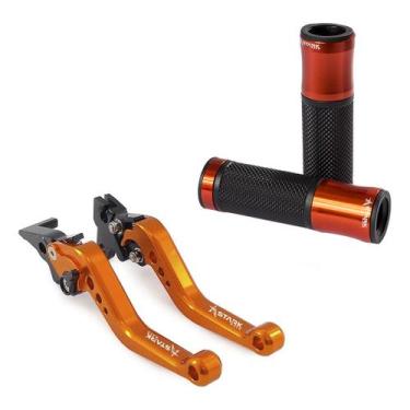 Imagem de Manete Manopla  Esportivo Stark Race Ninja 250 300 400 Z300 - NoBrand,