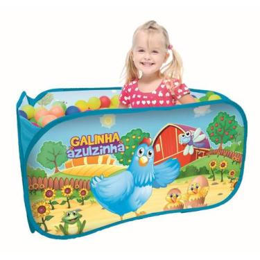 Imagem de Piscina De Bolinha Galinha Azulzinha Natal Diversão Criança - sara enx