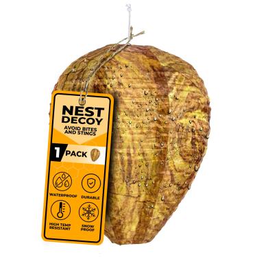 Imagem de Decoração de ninho de vassoura - repelente natural de vassoura - material atualizado à prova d'água - 1 pacote - ecológico ao ar livre