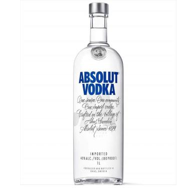 Imagem de Vodka Sueca Absolut Original 1000ml