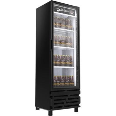 Imagem de Cervejeira Imbera 485 Litros Porta de Vidro Preto CCV315-127V