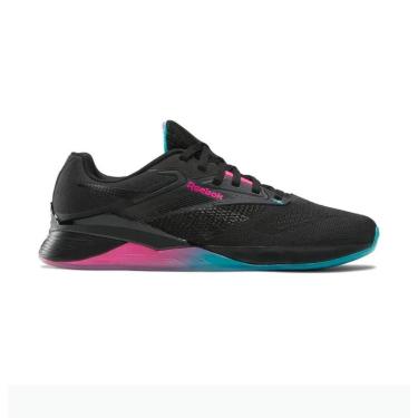Imagem de Tênis Reebok Nano X4 Feminino Preto Rosa Azul-Feminino