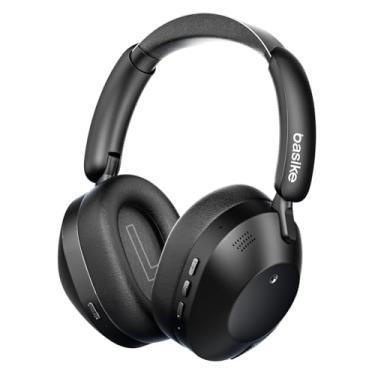 Imagem de Fone de Ouvido Bluetooth 5.4, Headphone Bluetooth com Microfone, Cancelamento de Ruído Ativo Híbrido (Hybrid ANC), Modo Transparente, Hi-Pure Áudio, 50H de Bateria – Preto
