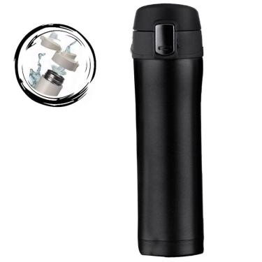 Imagem de Garrafa Termica em Aço Inox Squeeze Academia 500ml