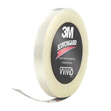 Imagem de VViViD 3M Clear Scotchgard Protetor de tinta de vinil, rolo de fita de 1,27 cm de largura (1,27 cm x 2,12 cm)