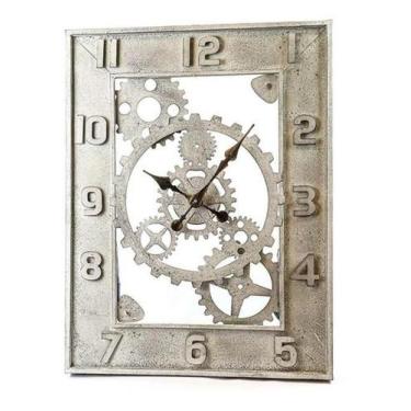 Imagem de Relógio De Parede Retrô Metal Antiguidade Engrenagem 68X52 - Vacheron