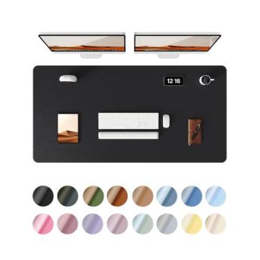 Imagem de Protetor de mesa Ysagi Leather Impermeável 120x60cm Preto