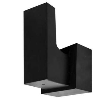 Imagem de Acabamentos Registro Quadrado 1/2 3/4 P/ Deca Metal Preto - Montelar A