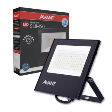 Imagem de Refletor Led 50w Holofote Externo Prova D'água Ip65 Bivolt Avant, Refl