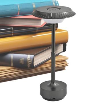 Imagem de Abajur De Mesa Touch - Luminária De Mesa Vintage Regulável,Luz Noturna Retrô UFO com 3 Modos Ajustáveis para Prateleira Quarto Hospital Casa Quarto Sala de Estar Leitura