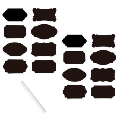 Imagem de Kit 32 Adesivos E 2 Canetas Etiqueta Potes Validade Prana