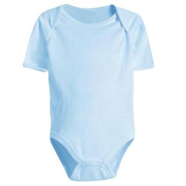 Imagem de Body Bebê Manga Curta Liso Algodão Menino Menina Unissex - Koala Baby,