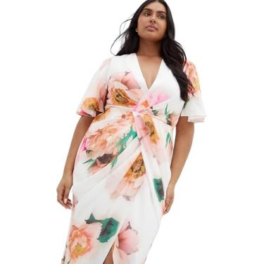 Imagem de City Chic Vestido feminino maxi, Festa no jardim, 25 Plus Size