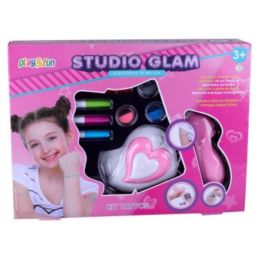 Imagem de Kit Tattos Acessórios de Beleza Studio Glam Play&Fun