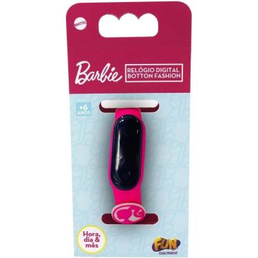 Imagem de F0190-7 Barbie Relogio Digital Botton Fashion