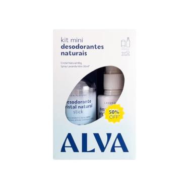 Imagem de Alva Kit Desodorante Natural - 60g/30ml