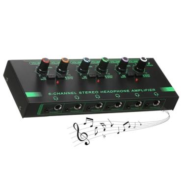 Imagem de Amplificador de Fone de Ouvido Mini Audio Audio Stéreo Headphone AMP Mini Splitter de Fone de Ouvido No de Monitoramento de Ouvido para Sala de Gravação