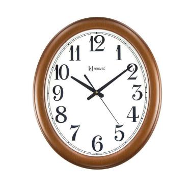 Imagem de Relógio de Parede Grande 50cm Ipê Herweg 4601