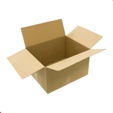 Imagem de Kit Com 10 Caixa De Papelão Maleta Para Mudança De 50x40x30
