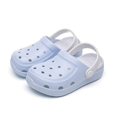 Imagem de MEMON Sandálias Leves E Antiderrapantes Para Bebês Meninos Meninas, Calçados De Praia Piscina O Verão (Me2011-Blu-16)