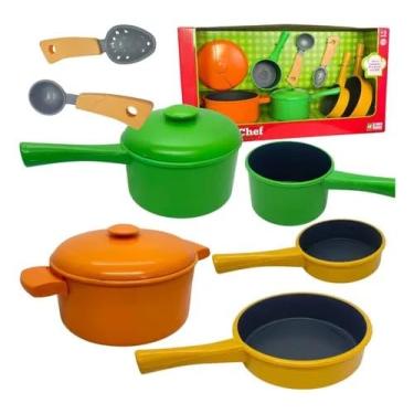 Imagem de Brink Chef Cozinha Criativa – Kit Infantil com Acessórios, Brinquedo Educativo e Interativo