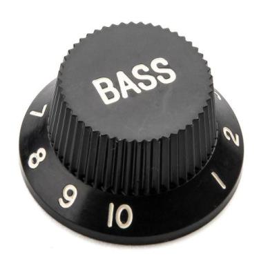 Imagem de Knob Plástico Instrumentos (4 Unidades) Spirit PST-BASS-BK - Spirit gu