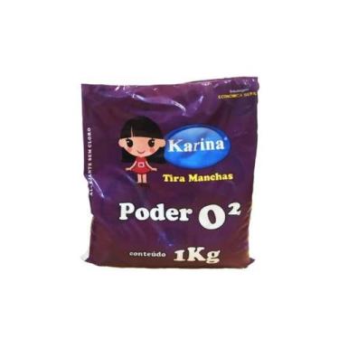 Imagem de Kit 3 Tira Manchas Poder O2 Karina Refil 1 Kg, 5kg