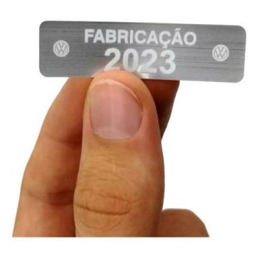 Imagem de Adesivo Etiqueta Ano Fabricação Compatível Volkswagen 2023 - SPTS