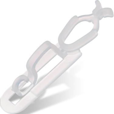 Imagem de Clipes de calha de luz de Natal, 80 pacotes de clipes de luzes de Natal para C9, C7, C6 e mini luzes LED, cabides de luz de Natal para teto externo, telhas, telhado, linha de cume e cerca