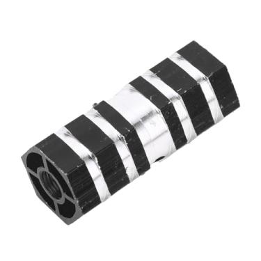 Imagem de Generic Pedal de Ciclismo Traseiro, Fácil de Instalar Pedais de Bicicleta Eixo do pé Descanso de 1 par de 1 par para Andar de Pilotagem (Preto)