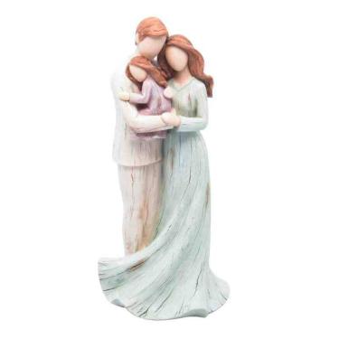 Imagem de Figura Decorativa Família de Resina Wolff