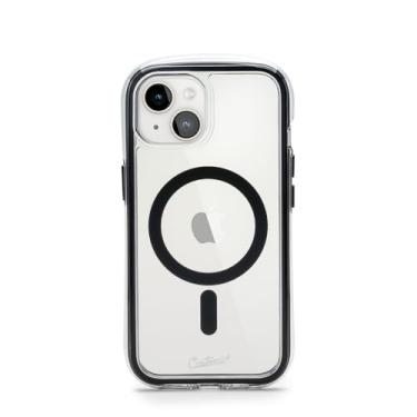 Imagem de Customic Capinha Case Capa para Celular iPhone 15 (6.1"), Impactor Air Anti Impacto Proteção Militar 4 metros contra quedas, Compatível com Mag-Safe, Transparente com Bordas Pretas