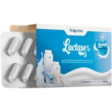 Imagem de Lactase Enzima Digestiva Para Alimentos Lácteos 10.000 UFCC 30 Cápsulas Fitoprime
