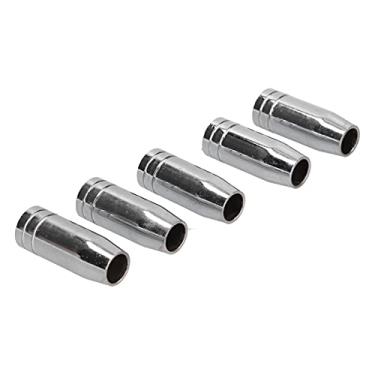 Imagem de Bico de Soldagem, Design Mais Grosso de Bronze Copo de Escudo Cônico de Alta Dureza Tocha Consumíveis para 25ak Mig Mag Tocha, Ferramentas de Soldagem