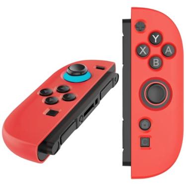 Imagem de RAIALL Soft Case for Nintendo Switch 2 Joy Con Controllers, Protective Silicone Cover Shell for Switch 2 Joy Cons Handheld Controller, Red