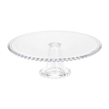 Imagem de Prato De Bolo Em Cristal 31Cm Com Pé Pearl Wolff