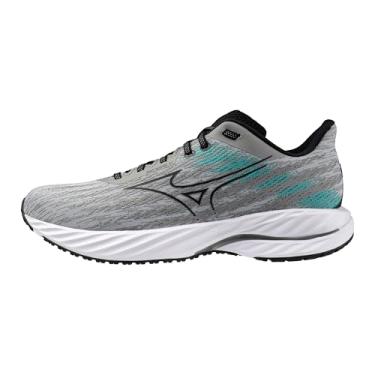 Imagem de Mizuno Tênis masculino Wave Inspire 21, Cinza/preto definitivo, 45