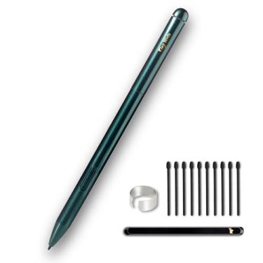 Imagem de King Write MR05 EMR Stylus for Remarkable 2 | Kindle Scribe com borracha digital, sensibilidade à pressão 4096, rejeição de palma, caneta digital para dispositivos EMR | Tablet-Green