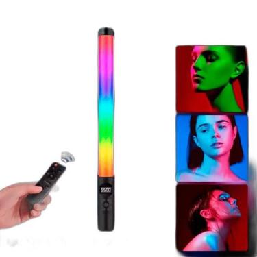 Imagem de Bastão Led Com Efeitos Rgb Para Criações Visuais - Relet