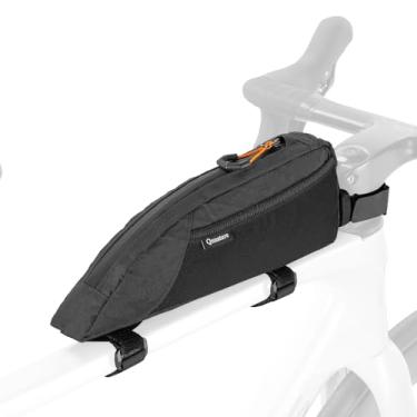 Imagem de ROCKBROS Bolsa de bicicleta de tubo superior para ciclismo, bolsa de quadro de bicicleta para mochila, bolsa de armazenamento de bicicleta à prova d'água, acessórios de ciclismo para bicicleta