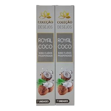 Imagem de Incenso Dos Desejos Vegano Super Premium 2 Caixas - Escolha Seu Aroma(Royal Coco)
