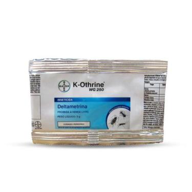 Imagem de Inseticida K-Othrine WG 250 5g Em Grênulos Controle Insetos Voadores -