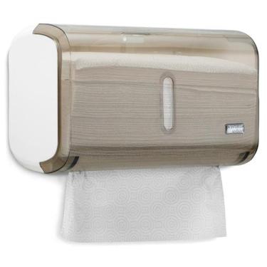 Imagem de Dispenser de Papel Toalha Compacto Glass Fumê Premisse