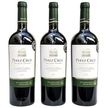 Imagem de Vinho Perez Cruz Limited Edition Carmenere | Kit Com 3 Garrafas | Oferta