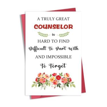 Imagem de Sdopbinbin Cartão de agradecimento de conselheiro escolar para conselheiro presentes de agradecimento para homens mulheres conselheiros cartões de apreciação para conselheiro aposentadoria presentes