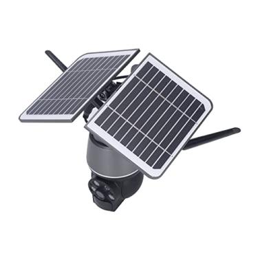 Imagem de Generic Câmera de segurança solar FHD 1080p ao ar livre 3MP bateria de 360 graus PTZ Cam alerta de detecção de movimento 2 vias para monitoramento remoto (#2), Genericzd9p3sm1yt-12